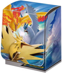 Japanese Pokemon Sun & Moon SM10b Articuno, Zapdos & Moltres Deck Box